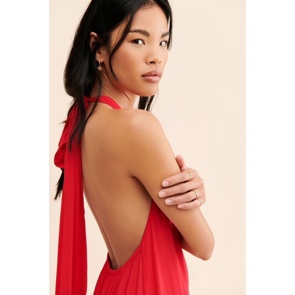 Free People Red Maxi Dress - Picture 3 of 7